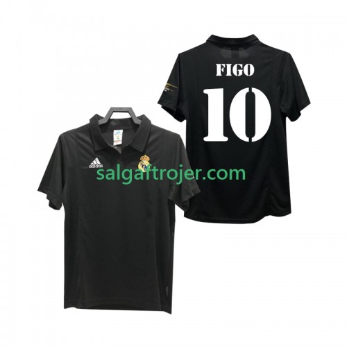 Real Madrid FIGO 10 2003 Fodboldtrøjer Retro Udebanesæt 2002 Kort ærmer Real Madrid FIGO 10 2003 Fodboldtrøjer Retro Udebanesæt 2002 Kort ærmer